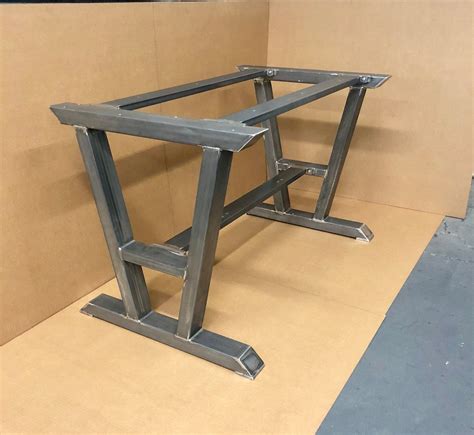 metal fabrication table legs|heavy duty table legs metal.